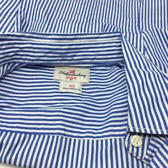 J. Crew Haberdashery Striped Button Down (UC11) - Picture 5 of 5